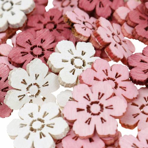 Floristik24 Flores de cerejeira para decoração de dispersão, flores de primavera, decoração de mesa, flores de madeira para dispersão 144pcs