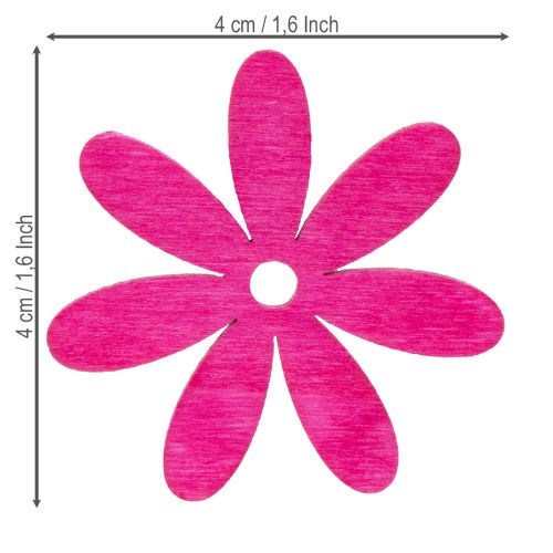 Itens Flores decorativas para decoração de ambientes, perfeitas para criar toques sazonais criativos, 4 cm, 72 peças.