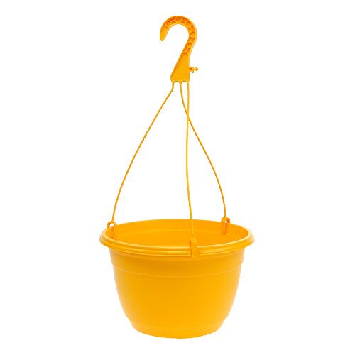 Itens Cesto suspenso 25cm amarelo