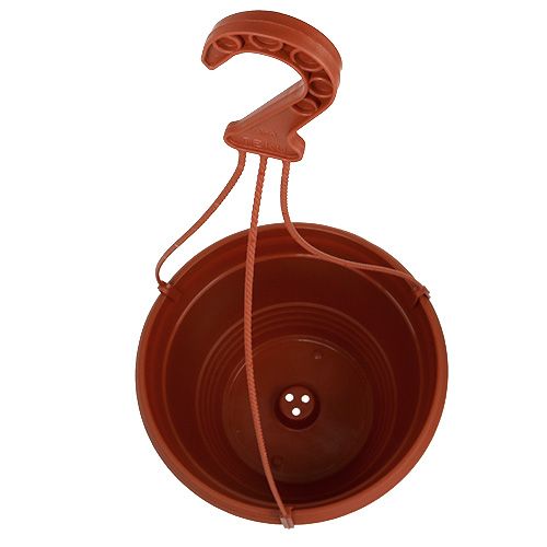 Itens Cesto suspenso Ø30cm terracota