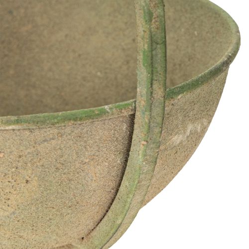 Itens Cesto de flores, cesto suspenso, jardim de decoração em metal Ø16cm H38cm