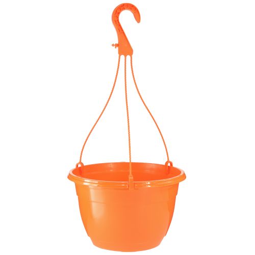 Cesto suspenso vaso suspenso laranja vaso de planta Ø25cm Alt.50cm