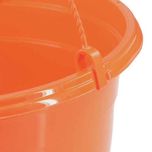 Itens Cesto suspenso vaso suspenso laranja vaso de planta Ø25cm Alt.50cm