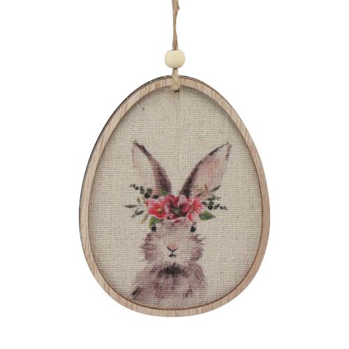 Itens Imagem de flor coelhinho em ovo Ovos de Páscoa decoração madeira 9,5×12cm 6 un