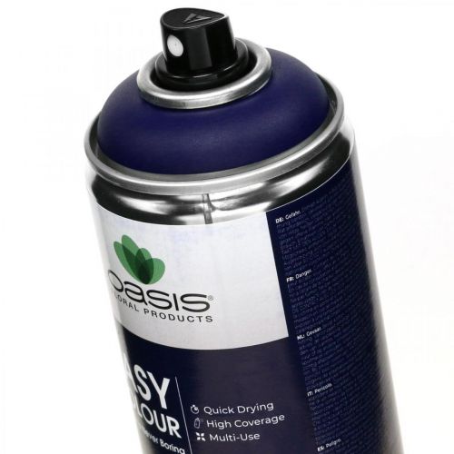 Itens OASIS® Easy Color Spray, spray de tinta azul escuro 400ml