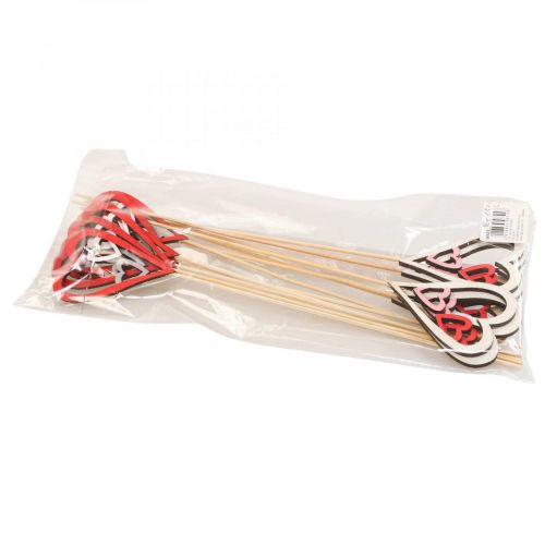 Itens Plugue de flor plugue decorativo Dia das Mães coração 5cm 12 unidades
