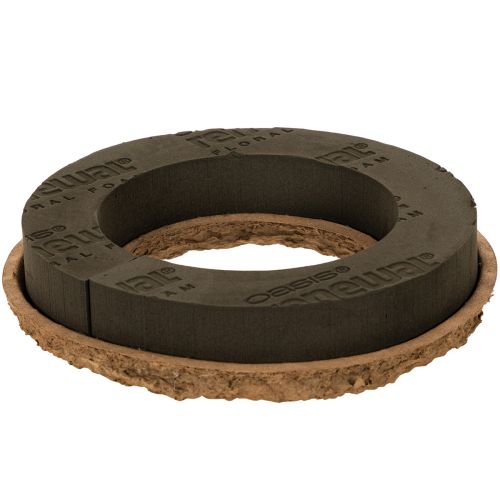 Anel de espuma floral OASIS® Renewal® Biolit® 24cm (2 unidades) comprar | Floristik24.pt
