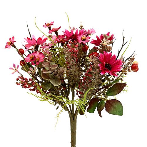 Floristik24 Bouquet com bagas rosa Ø20cm A24cm