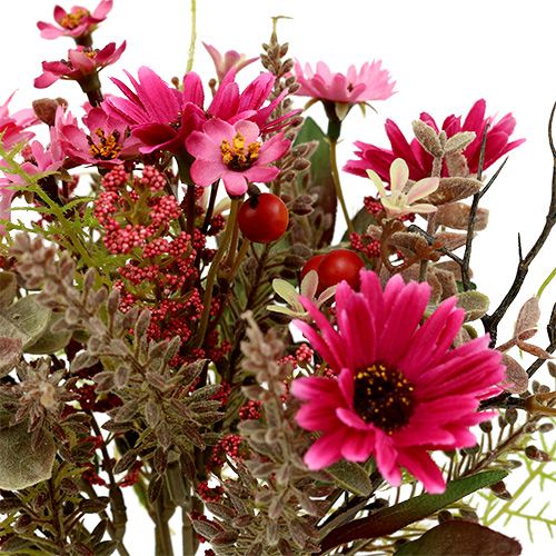 Floristik24 Bouquet com bagas rosa Ø20cm A24cm