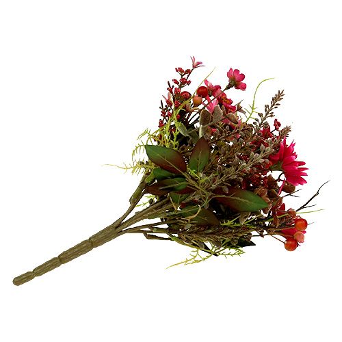 Floristik24 Bouquet com bagas rosa Ø20cm A24cm