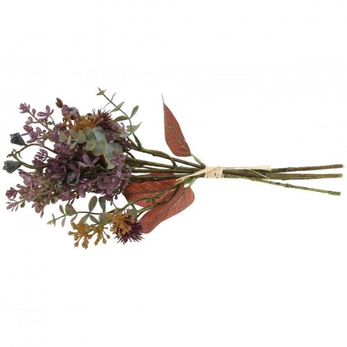 Floristik24 Bouquet cardo artificial eucalipto bouquet decoração floral 36cm