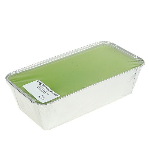 Floristik24 Cera Dip Flor 1kg Verde Claro