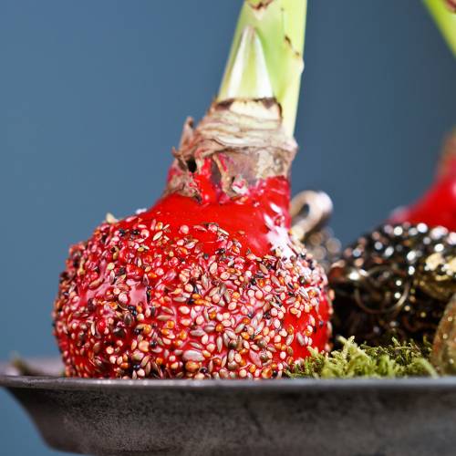 Itens Cera para imersão de flores 1kg Ruby