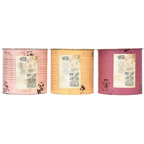 Itens Vaso de flores vintage para decoração de sala de estar e escritório, 15 cm, conjunto com 3 peças.