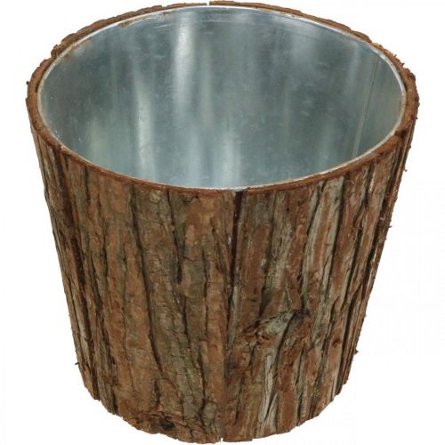 Itens Vaso grande, floreira, decoração de casca de árvore Ø22.5cm A20cm