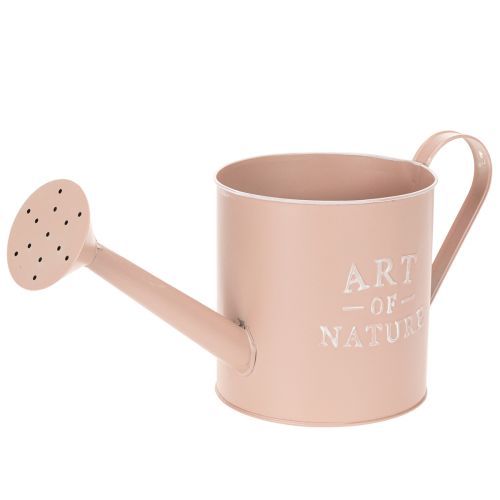 Vaso de flores/regador decorativo vintage, zinco rosa antigo, Ø16,5cm A17cm comprar | Floristik24.pt