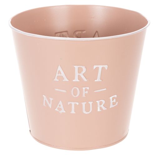 Vaso de zinco Art of Nature, rosa antiga, Ø17,5cm A15cm comprar | Floristik24.pt