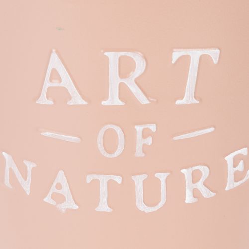 Vaso de zinco Art of Nature, rosa antiga, Ø17,5cm A15cm | Floristik24.pt