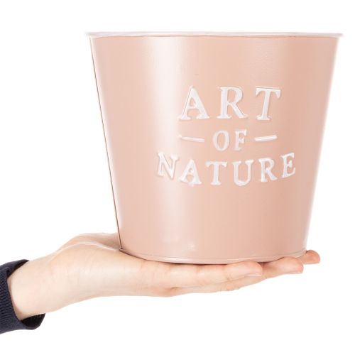 Itens Vaso de zinco Art of Nature, rosa antiga, Ø17,5cm A15cm