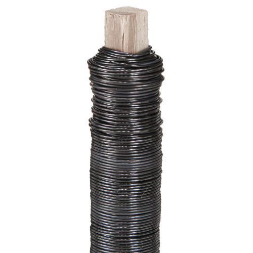 Floristik24 Arame para embrulho de flores azul recozido 0,65mm 100g