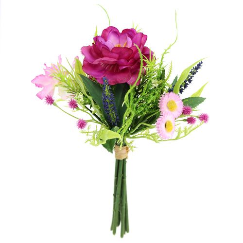 Floristik24 Bouquet roxo claro 20cm
