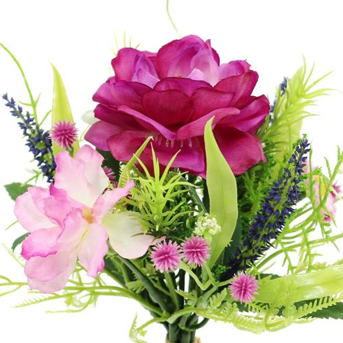 Floristik24 Bouquet roxo claro 20cm