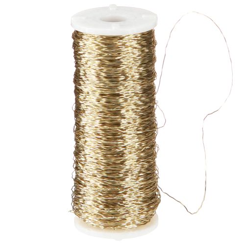 Itens Fio efeito caldo 100g ouro