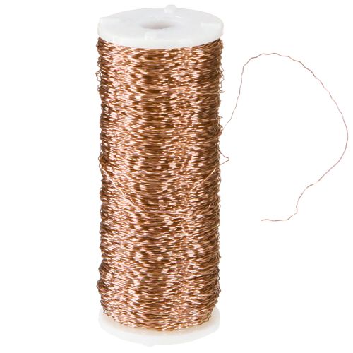 Itens Fio efeito caldo 100g cobre