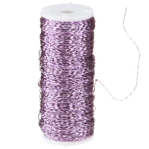 Itens Fio efeito caldo Ø0,30mm 100g/140m Lavanda