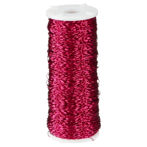 Itens Fio efeito caldo Ø0,30mm 100g/140m rosa