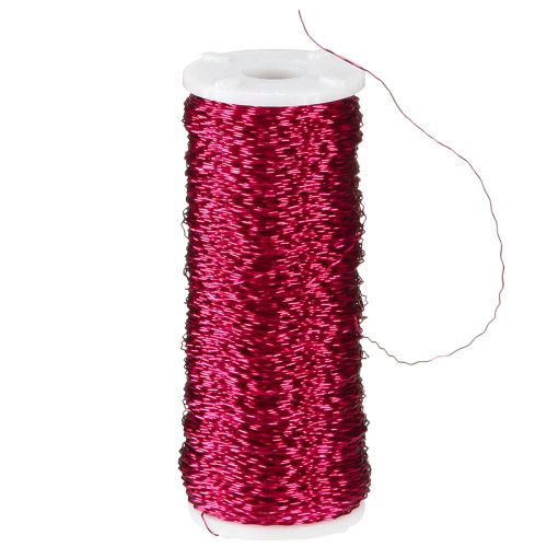 Itens Fio efeito caldo Ø0,30mm 100g/140m rosa