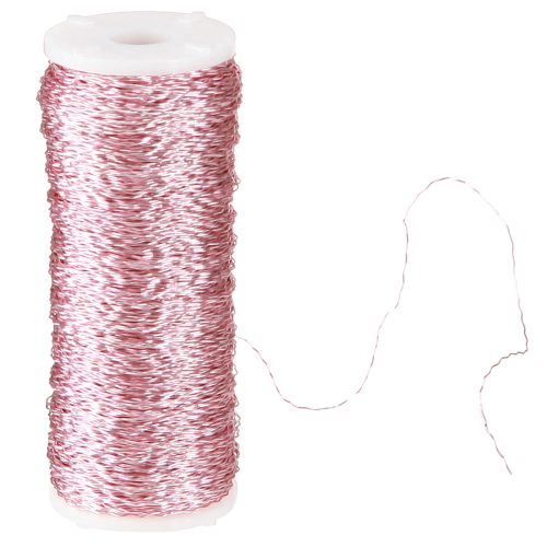 Itens Fio efeito caldo Ø0,30mm 100g/140m rosa