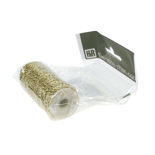 Itens Fio efeito caldo 100g ouro