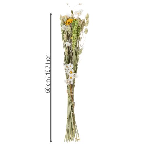 Itens Buquê de flores secas, elegante buquê de flores secas para sala de estar, 50cm