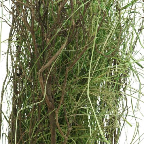 Floristik24 Arbusto decorativo de erva com ramos Tufo de erva seca 65×12cm
