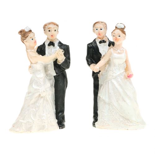 Floristik24 Casal nupcial 6cm 2pcs