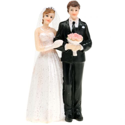 Floristik24 Figura de casamento de casal nupcial 10cm