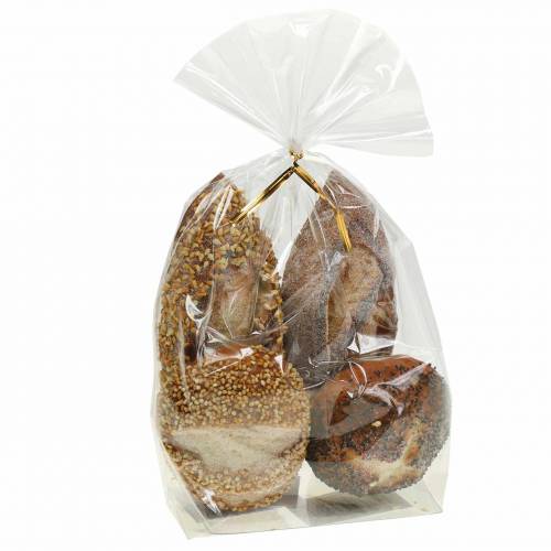 Floristik24 Manequim de pães artificiais em um conjunto de 4 classificados