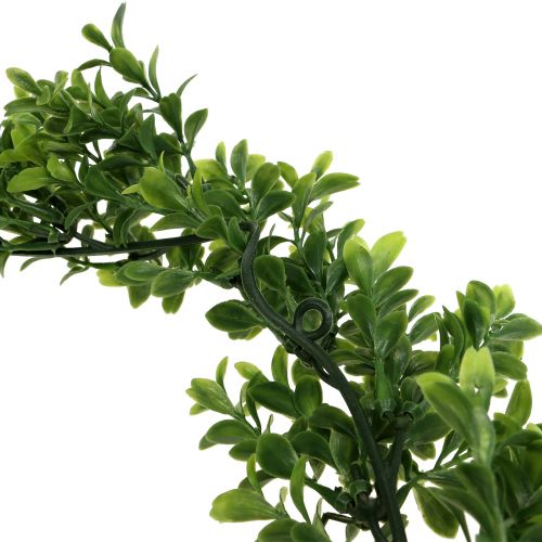 Floristik24 Verde guirlanda de buxo 180cm
