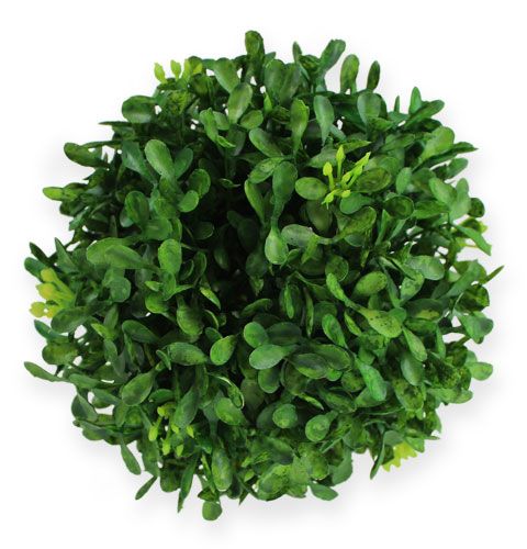Bola de caixa Ø12cm decoração de plantas verdes artificiais