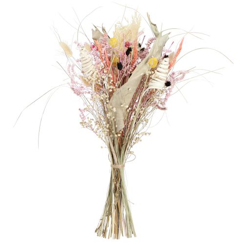 Itens Buquê de flores secas coloridas Buquê exótico 55cm 120g