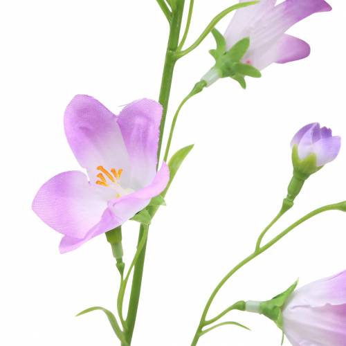 Itens Campânula Artificial Campânula Violeta Branca 66 cm