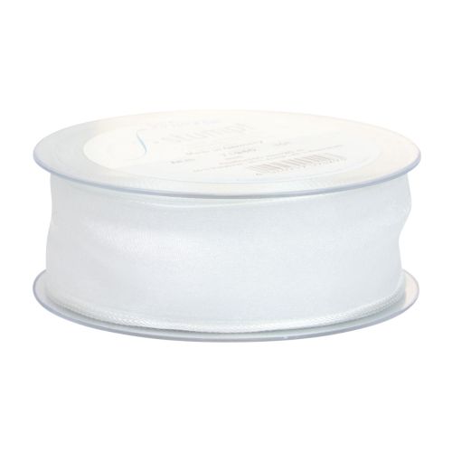 Itens Fita de chiffon fita de organza fita decorativa organza branca 40mm 20m
