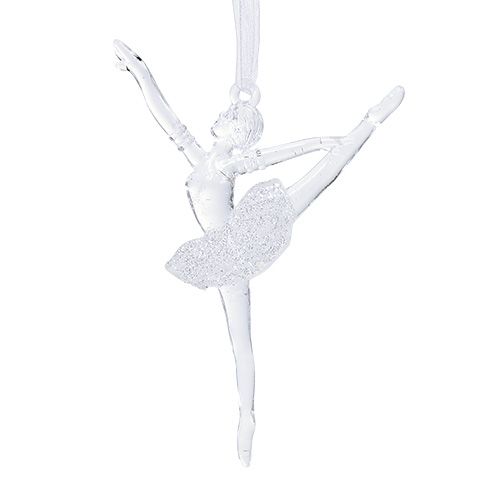 Floristik24 Bailarina de decorações para árvores de natal 10cm 12pcs