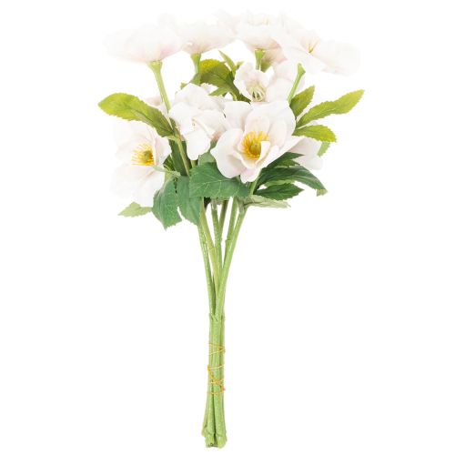 Buquê de rosas artificiais de Natal, 35 cm, 6 peças | Floristik24.pt