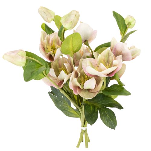 Arranjo de rosas de Natal artificiais, 30 cm, com 4 peças.