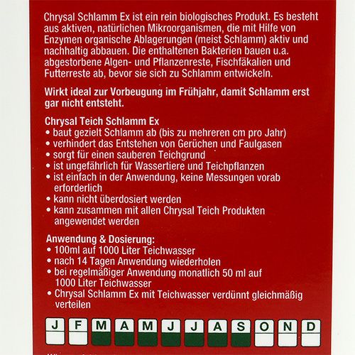 Floristik24 Lama de lagoa crisálida Ex 1000ml