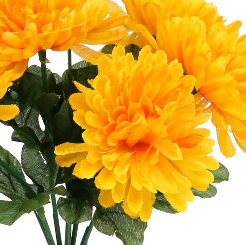 Itens Crisântemo amarelo com 7 flores