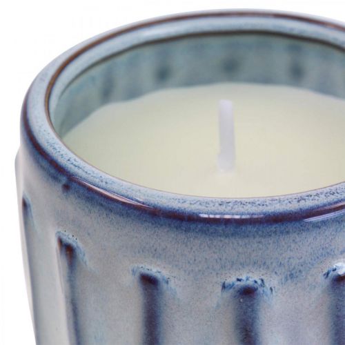 Floristik24 Vela Citronela em pote Vela perfumada limão Ø10.5cm Alt.8cm