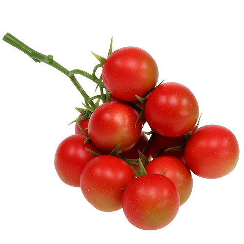 Floristik24 Coquetel de tomate panícula vermelha 21cm